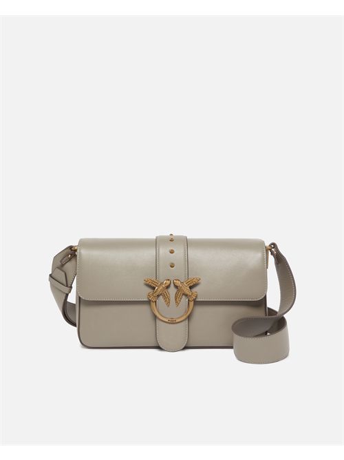Borsa a spalla media Love Bag Slouchy in pelle PINKO | 104524A0QO/I68Q